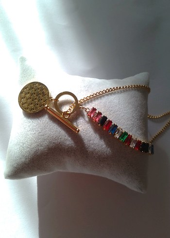 Yaşam ağacı  Çelik Kolye - Görsel 5