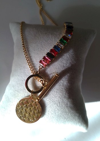 Yaşam ağacı  Çelik Kolye - Görsel 8