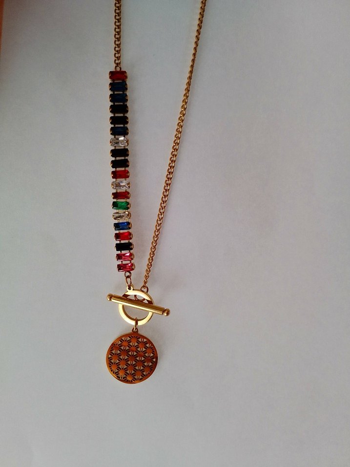 Yaşam ağacı  Çelik Kolye - Görsel 4