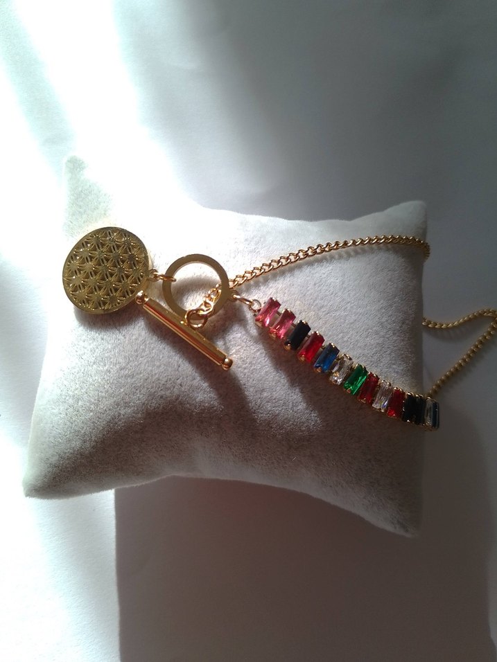 Yaşam ağacı  Çelik Kolye - Görsel 5