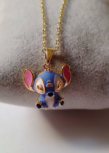 Renkli Mavi Figürlü Çocuk Kolye - Görsel 3