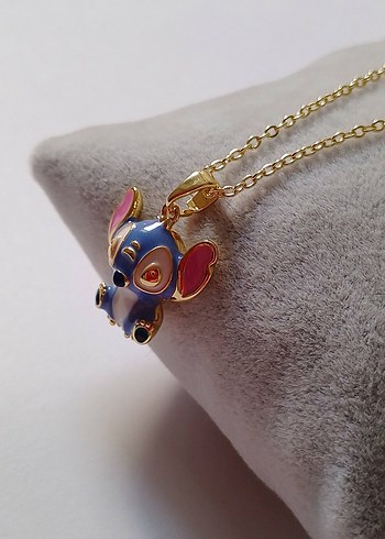 Renkli Mavi Figürlü Çocuk Kolye - Görsel 5
