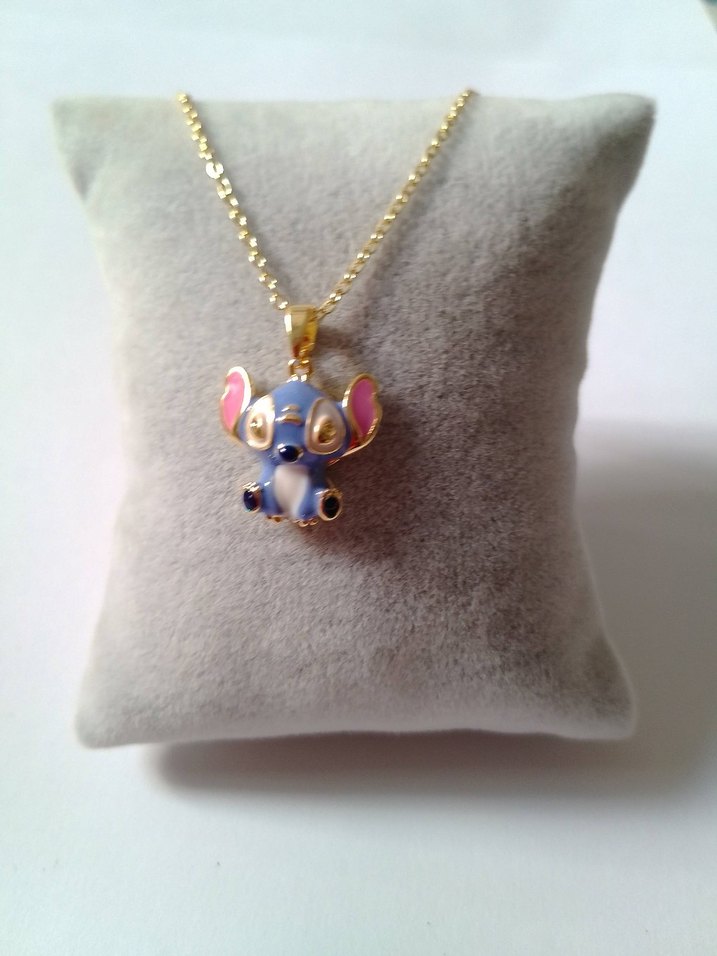 Renkli Mavi Figürlü Çocuk Kolye - Görsel 4