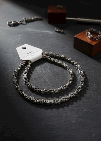 ÇELİK KRAL KOLYE - Görsel 5