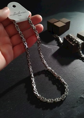 ÇELİK KRAL KOLYE - Görsel 3