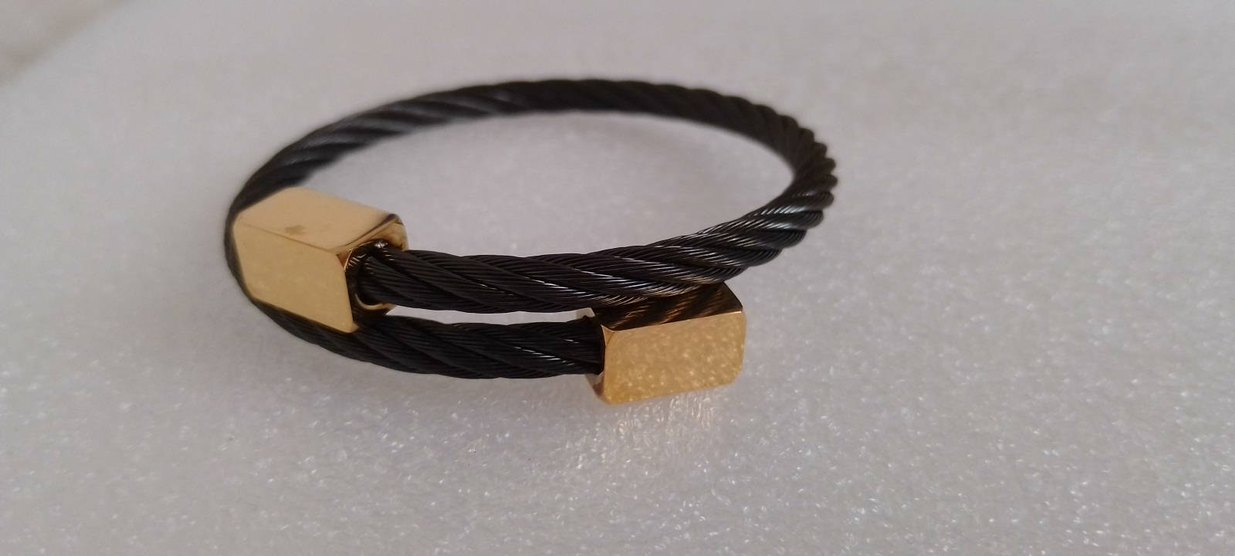 Çelik Minimalist Erkek Bileklik - Görsel 4