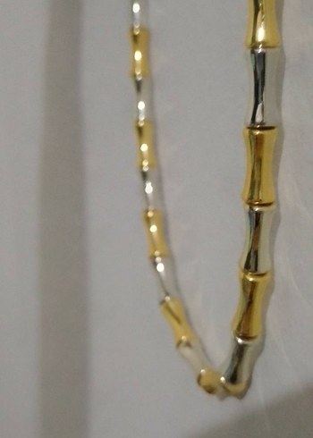 Kemik model ÇELİK Kolye - Görsel 4