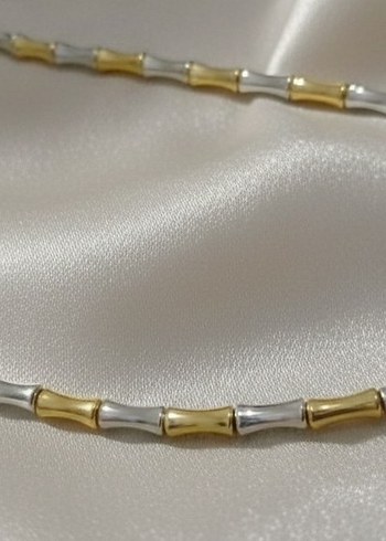 Kemik model ÇELİK Kolye - Görsel 2