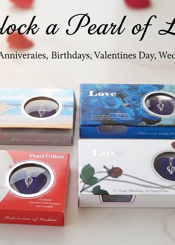 İstiridye İnci kolye Kolye - Görsel 5