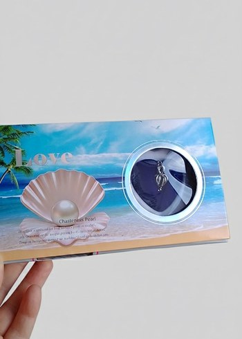 İstiridye İnci kolye Kolye - Görsel 2