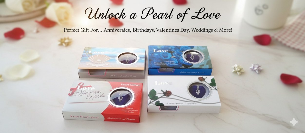 İstiridye İnci kolye Kolye - Görsel 5