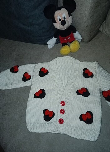 Mickey Mouse Crop Hırka