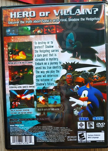 Shadow the Hedgehog - PS2