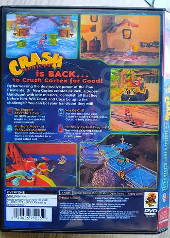  Beden Crash Bandicoot: The Wrath of Cortex [2] - PS2
