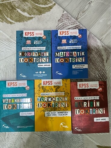KPSS set kitap