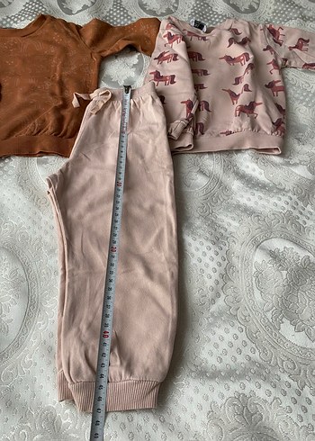 Kız Bebek Uzun Kollu Üçlü Takım - Görsel 5