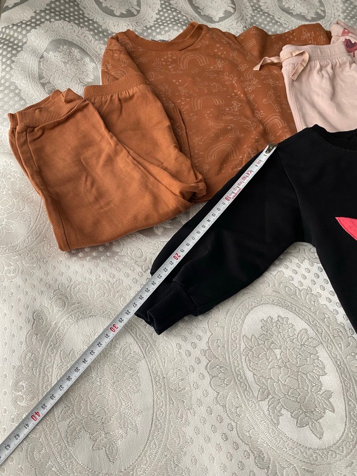 Kız Bebek Uzun Kollu Üçlü Takım - Görsel 4