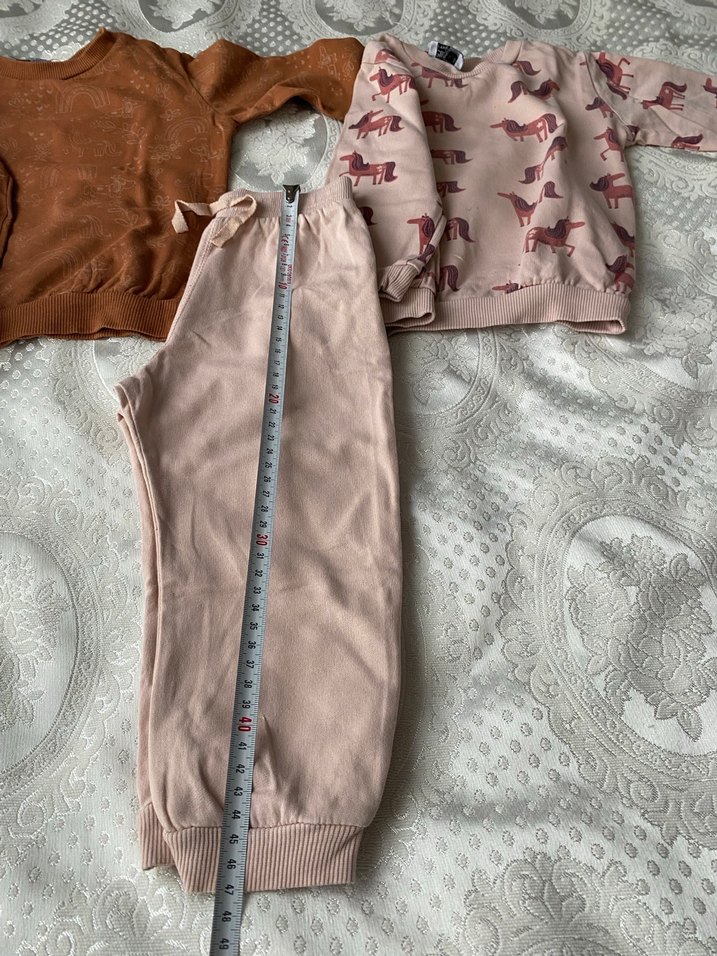 Kız Bebek Uzun Kollu Üçlü Takım - Görsel 5