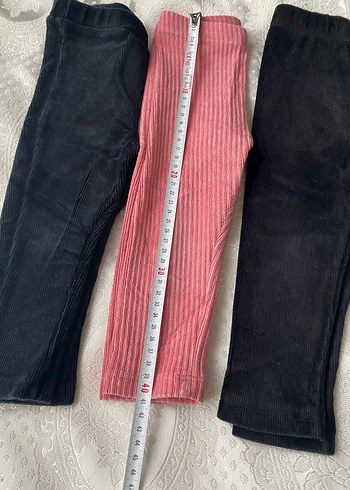 Kız Çocuk kadife tayt - Görsel 3