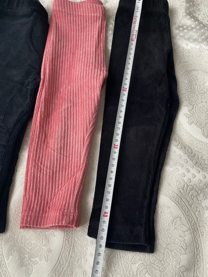 Kız Çocuk kadife tayt - Görsel 4