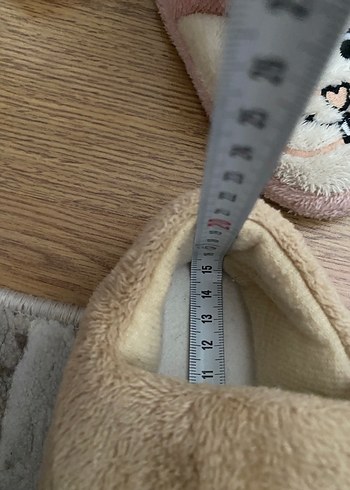 Kız çocuk ev ayakkabısı, panduf - Görsel 3