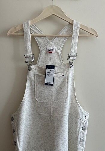 Tommy Hilfiger Tommy Hilfiger pamuklu salopet elbise