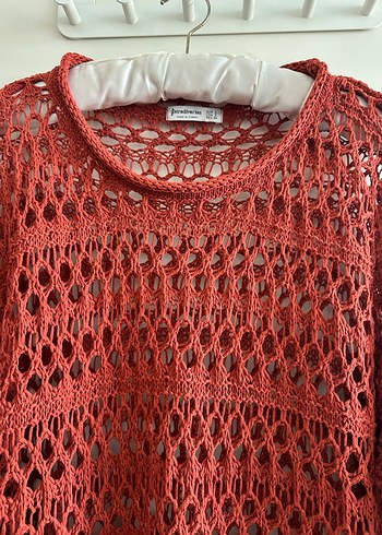 Stradivarius örgü kazak - Görsel 9