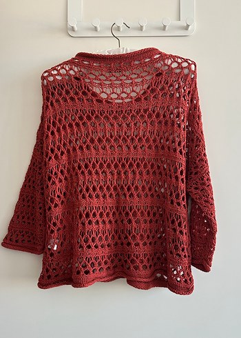 Stradivarius örgü kazak - Görsel 5