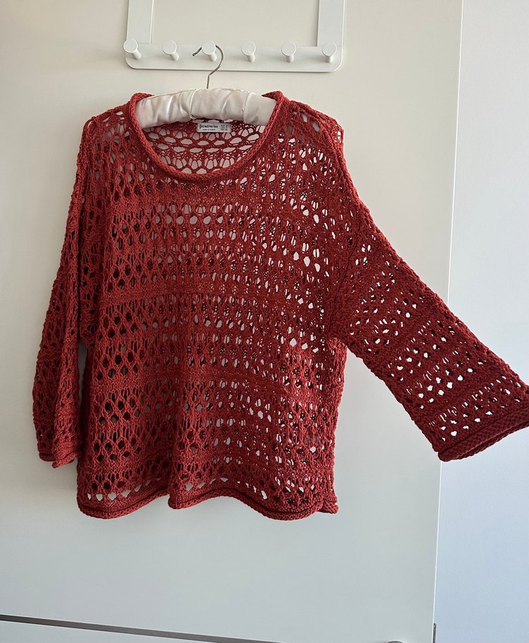 Stradivarius örgü kazak - Görsel 4