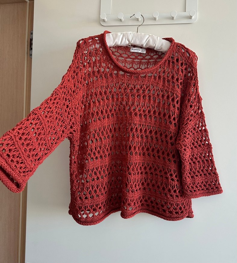 Stradivarius örgü kazak - Görsel 3