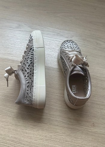 Hotiç bej şık sneaker - Görsel 9