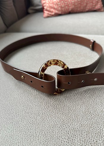 Kahverengi Tokalı Kadın Kemer - Görsel 7