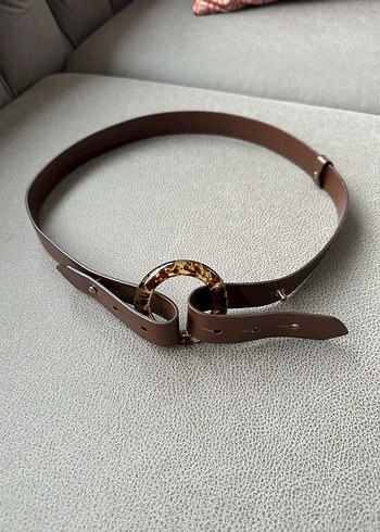 Kahverengi Tokalı Kadın Kemer - Görsel 5