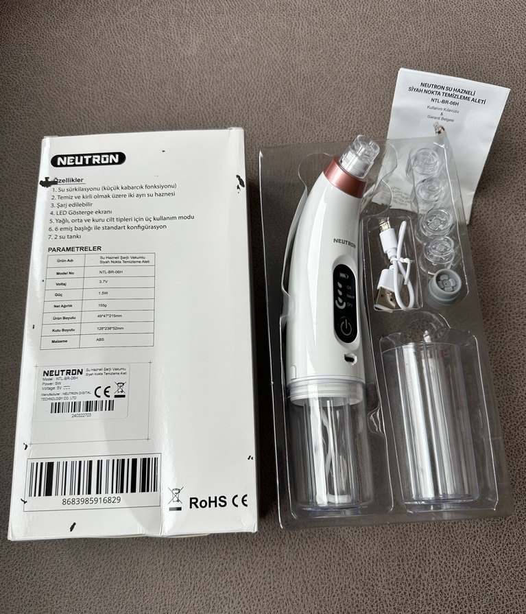 Su Hazneli Siyah Nokta Temizleme Aleti - Görsel 2