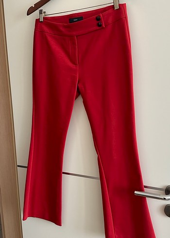 Roman, kırımızı elastan pantolon - Görsel 5