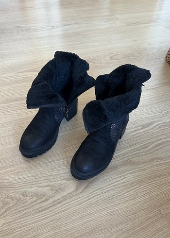 İçi kürklü nubuk bot - Görsel 6