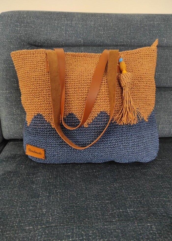 El örgüsü çanta - Görsel 2