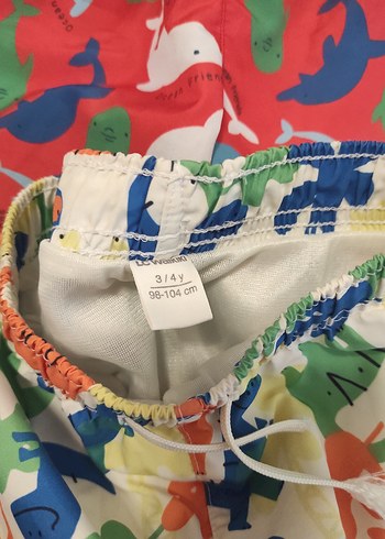 Renkli Baskılı Erkek Şortlar - Görsel 2