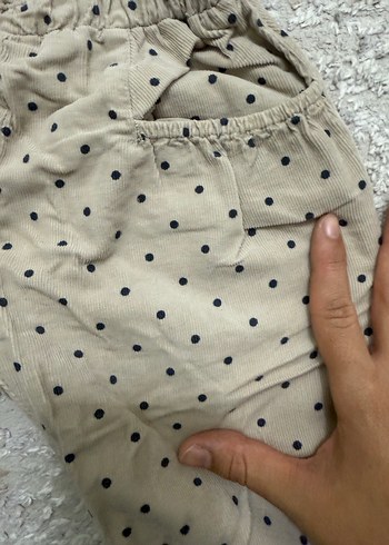 Uzun Kollu Puantiyeli Bebek Kız Takımı - Görsel 6