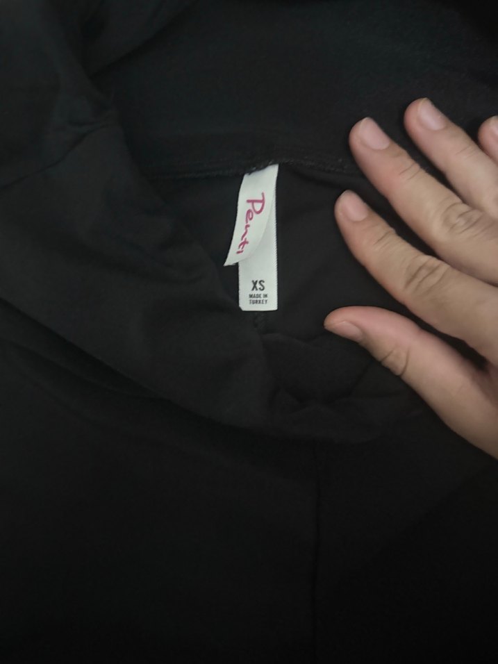 Siyah  Kadın Tayt - Görsel 2