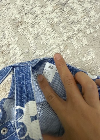 Renkli Baskılı Erkek Çocuk Kot Tulum - Görsel 5