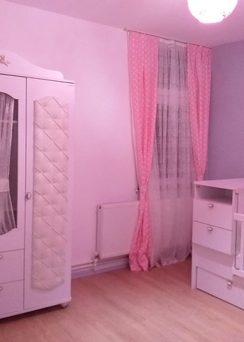 Marka Alfemo 
Cocuk odasi takimi 
4 parca 
Gardrop şifonyer - Görsel 2