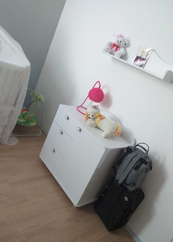 Marka Alfemo 
Cocuk odasi takimi 
4 parca 
Gardrop şifonyer - Görsel 5