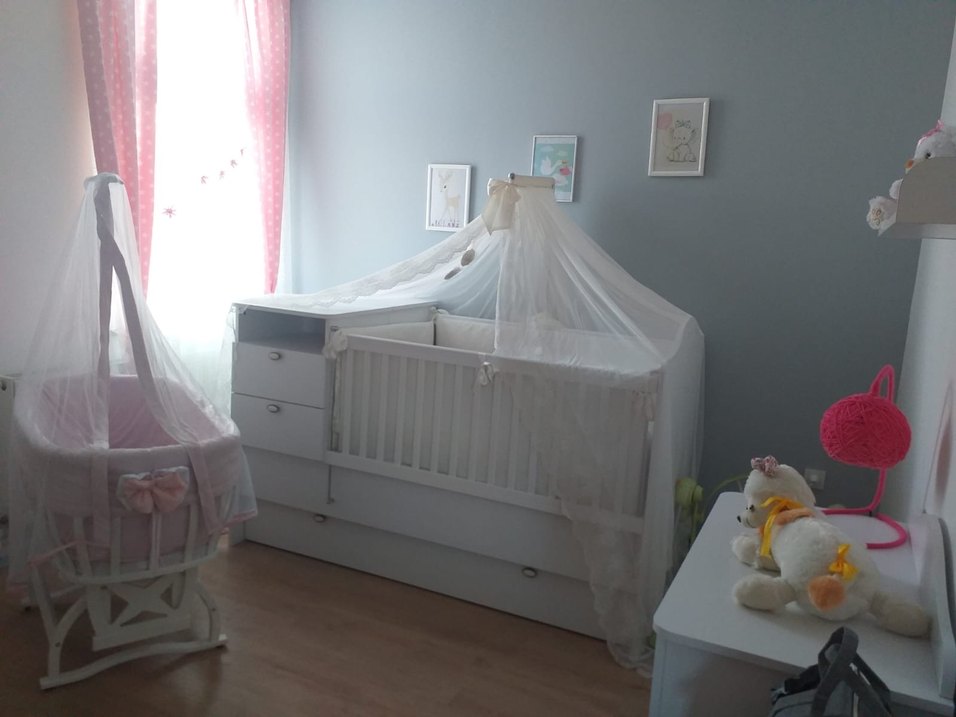 Marka Alfemo 
Cocuk odasi takimi 
4 parca 
Gardrop şifonyer - Görsel 3