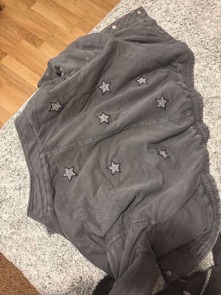 Gri Kolej ceket kalın - Görsel 4