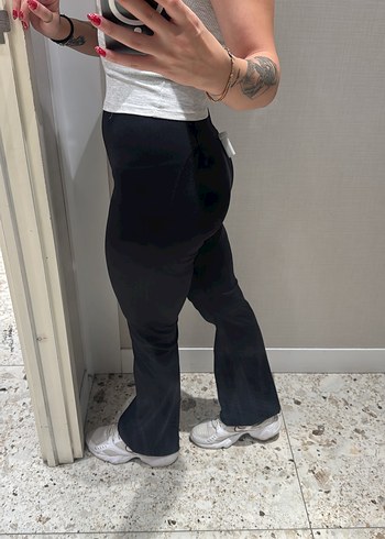 İspanyol paça push up tayt - Görsel 3