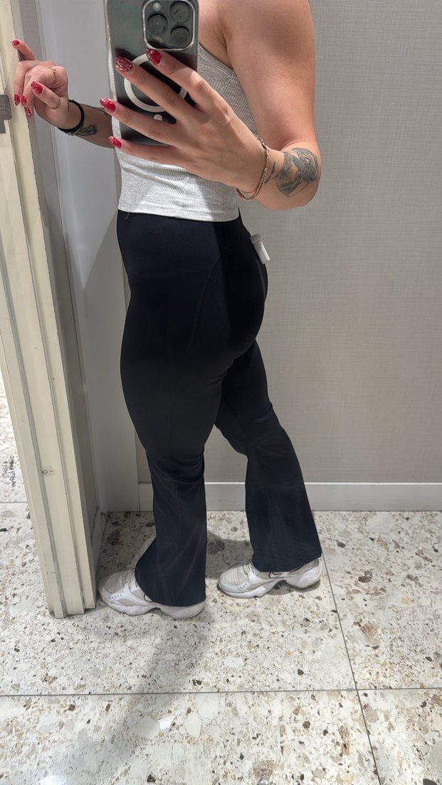 İspanyol paça push up tayt - Görsel 3