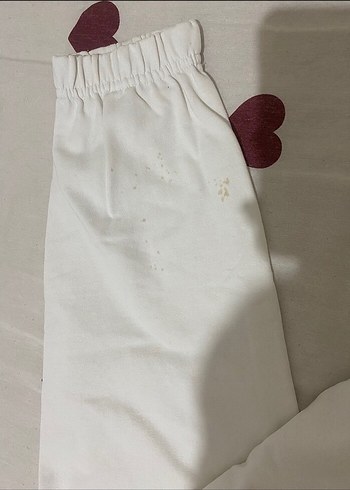 BERSHKA beyaz eşofman - Görsel 5