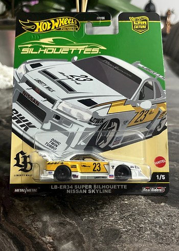 Hot Wheels LB-ER34 Super Silhouette Nissan Skyline Oyuncak Araba - Görsel 2