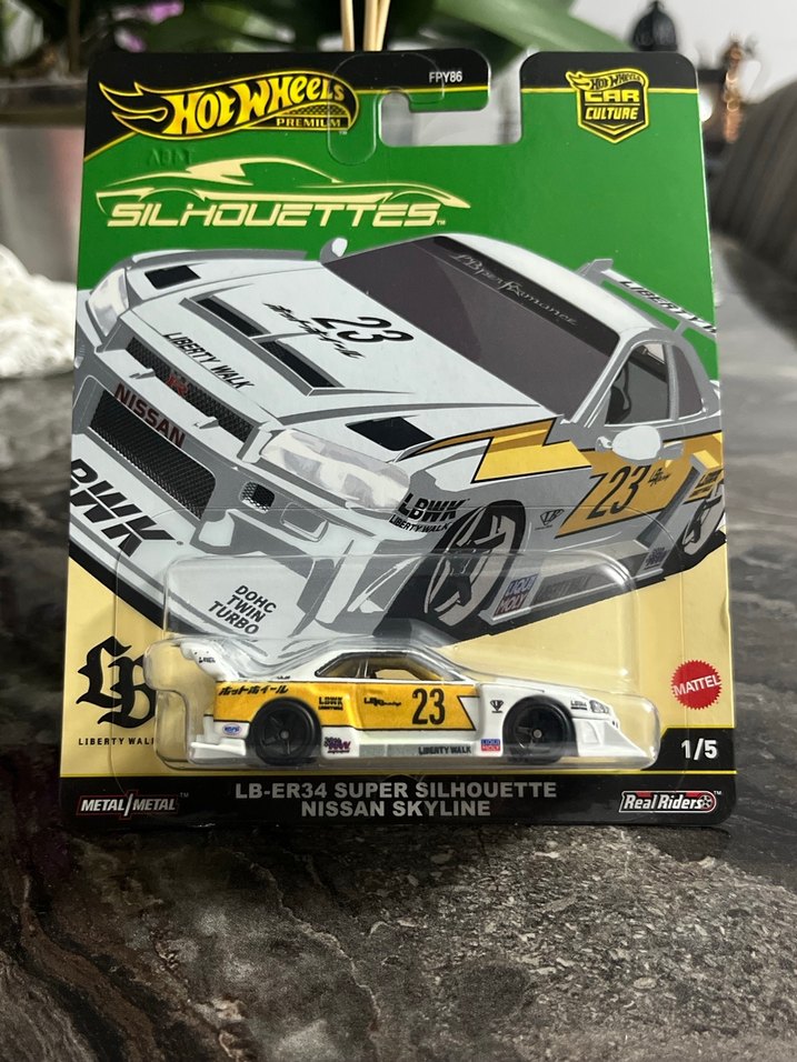 Hot Wheels LB-ER34 Super Silhouette Nissan Skyline Oyuncak Araba - Görsel 2